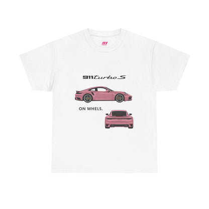 Pink Porsche 911 Tee